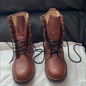 Men's Brown Leather Boots